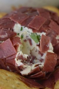 Chipped Beef Cheese Ball Recipe - These Old Cookbooks