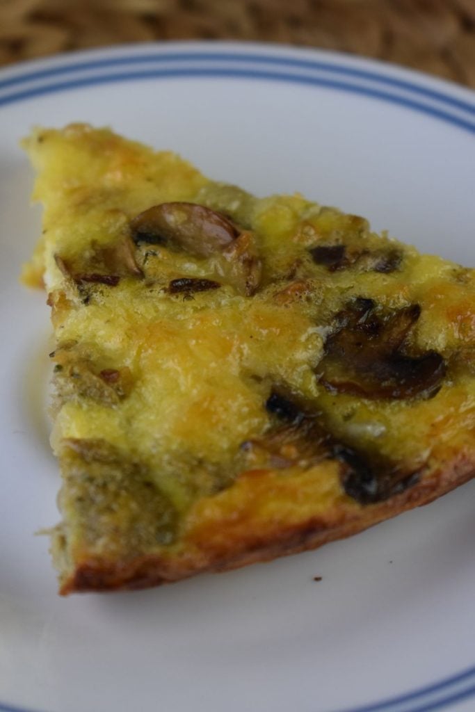 A slice of this crustless quiche with your favorite vegetables and meats is the perfect breakfast, brunch or lunch option.