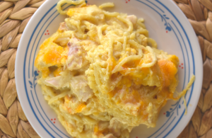 This turkey tetrazzini recipe is so good that you will want to make it all year long, not just with leftover turkey after Thanksgiving.