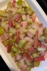 This rhubarb sauce for ice cream can is also perfect for topping cakes, oatmeal, pancakes and more or for adding a tangy twist to savory dishes.