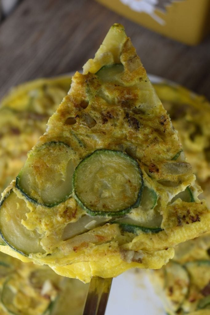 Zucchini tortilla is a Spanish omelet with zucchini and potatoes. It's made entirely in a skillet on the stovetop, and has minimal ingredients.