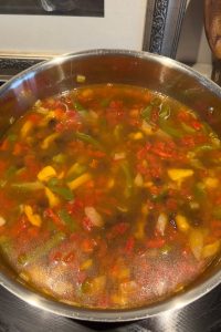 Easy Black Bean Soup is made with pantry staples like black beans, vegetables, and broth, it’s full of flavor and ready in under an hour.